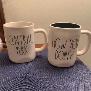 Rae Dunn FRIENDS show mugs